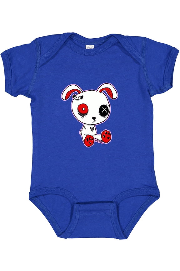 Goth Bunny Boys or Girls Baby Bodysuit