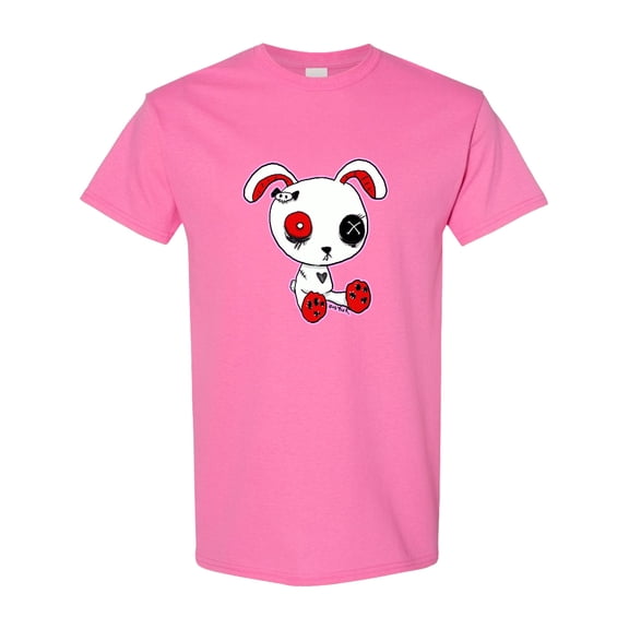 Inktastic Goth Bunny T-Shirt