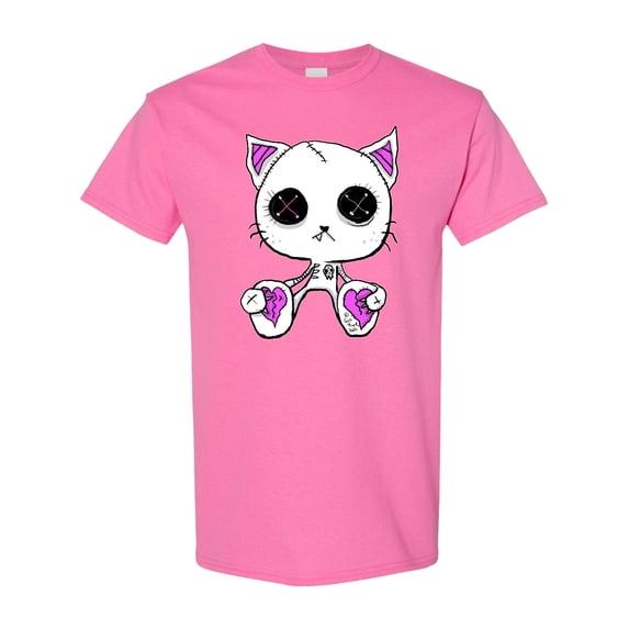 Inktastic Goth Kitty T-Shirt
