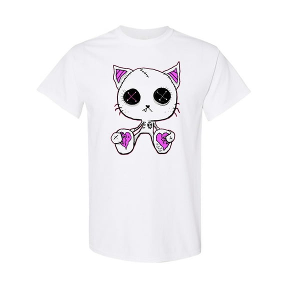 Inktastic Goth Kitty T-Shirt