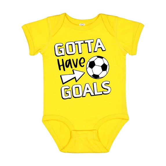 Inktastic Gotta Have Goals- Soccer Boys or Girls Baby Bodysuit