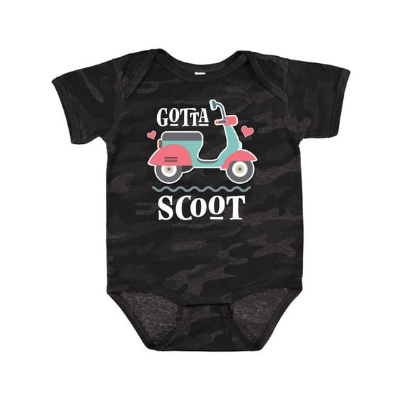 Inktastic Gotta Scoot Cute Scooter Girls Baby Bodysuit