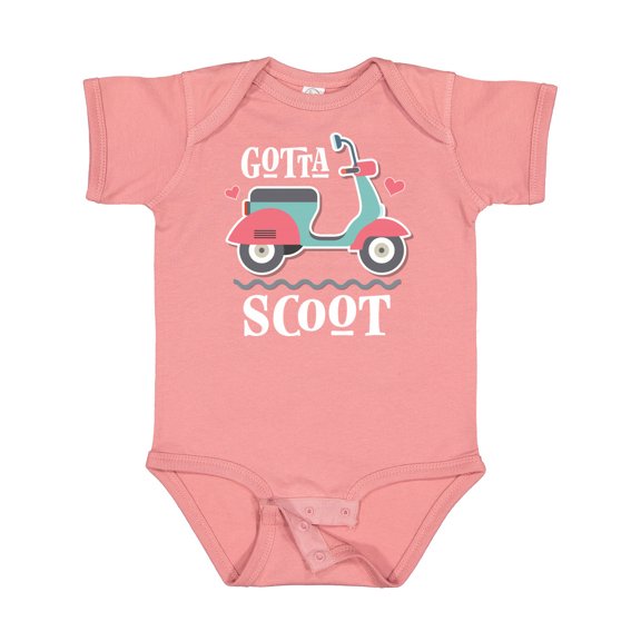 Inktastic Gotta Scoot Cute Scooter Girls Baby Bodysuit