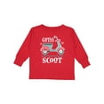 thumbnail image 1 of Inktastic Gotta Scoot Cute Scooter Girls Long Sleeve Toddler T-Shirt, 1 of 5