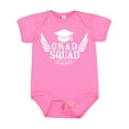 thumbnail image 1 of Inktastic Grad Squad with Graduation Cap and Wings Boys or Girls Baby Bodysuit, 1 of 5