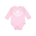 thumbnail image 1 of Inktastic Grad Squad with Graduation Cap and Wings Boys or Girls Long Sleeve Baby Bodysuit, 1 of 5