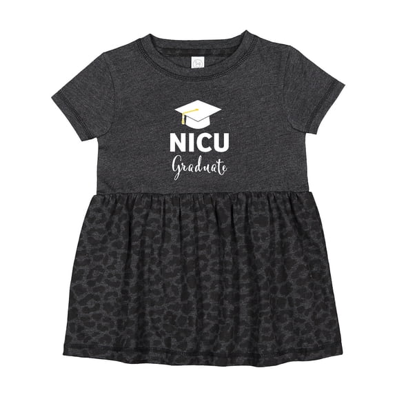 Inktastic Graduation Hat-nicu Graduate Girls Baby Dress