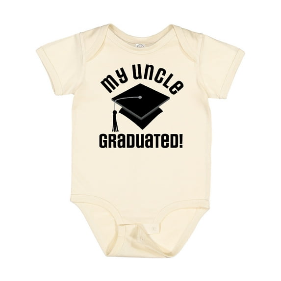 Inktastic Graduation My Uncle Graduated Boys or Girls Baby Bodysuit