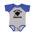thumbnail image 1 of Inktastic Graduation My Uncle Graduated Boys or Girls Baby Bodysuit, 1 of 5