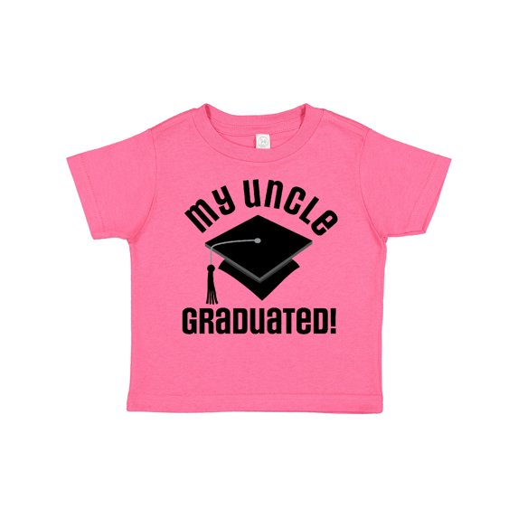 Inktastic Graduation My Uncle Graduated Boys or Girls Toddler T-Shirt