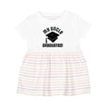 thumbnail image 1 of Inktastic Graduation My Uncle Graduated Girls Baby Dress, 1 of 5