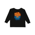 thumbnail image 1 of Inktastic Graffiti Arizona State Flag Boys or Girls Long Sleeve Toddler T-Shirt, 1 of 5
