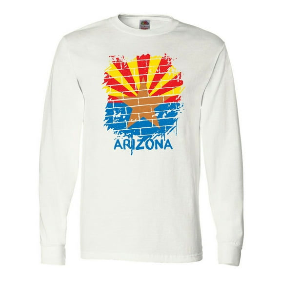 Inktastic Graffiti Arizona State Flag Long Sleeve T-Shirt