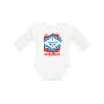 thumbnail image 1 of Inktastic Graffiti Arkansas State Flag Boys or Girls Long Sleeve Baby Bodysuit, 1 of 5
