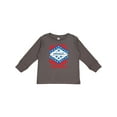 thumbnail image 1 of Inktastic Graffiti Arkansas State Flag Boys or Girls Long Sleeve Toddler T-Shirt, 1 of 5