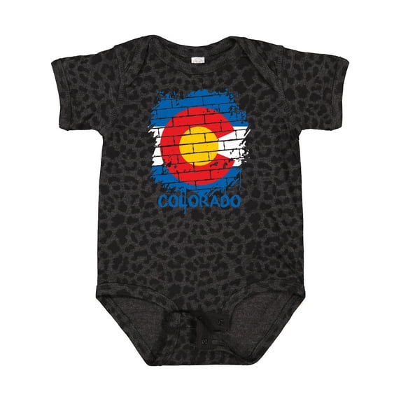 Inktastic Graffiti Colorado State Flag Boys or Girls Baby Bodysuit