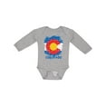 thumbnail image 1 of Inktastic Graffiti Colorado State Flag Boys or Girls Long Sleeve Baby Bodysuit, 1 of 5