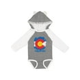 thumbnail image 1 of Inktastic Graffiti Colorado State Flag Boys or Girls Long Sleeve Baby Bodysuit, 1 of 5