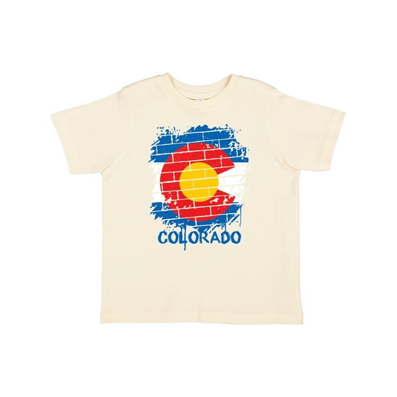 Inktastic Graffiti Colorado State Flag Boys or Girls Toddler T-Shirt