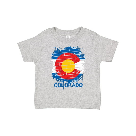 Inktastic Graffiti Colorado State Flag Boys or Girls Toddler T-Shirt