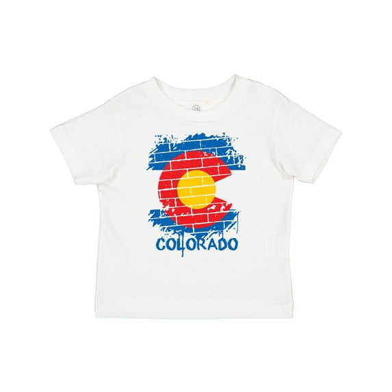 Inktastic Graffiti Colorado State Flag Boys or Girls Toddler T-Shirt