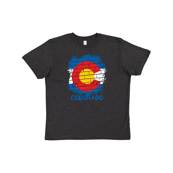 Inktastic Graffiti Colorado State Flag Youth T-Shirt