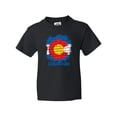 thumbnail image 1 of Inktastic Graffiti Colorado State Flag Youth T-Shirt, 1 of 5