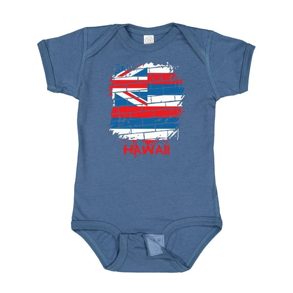 Inktastic Graffiti Hawaii State Flag Boys or Girls Baby Bodysuit