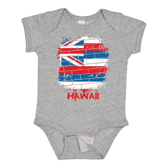 Inktastic Graffiti Hawaii State Flag Boys or Girls Baby Bodysuit