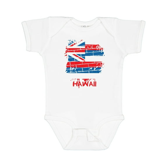 Inktastic Graffiti Hawaii State Flag Boys or Girls Baby Bodysuit