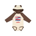 thumbnail image 1 of Inktastic Graffiti Hawaii State Flag Boys or Girls Long Sleeve Baby Bodysuit, 1 of 5