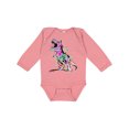 thumbnail image 1 of Inktastic Graffiti Paint Splatter T-Rex Boys or Girls Long Sleeve Baby Bodysuit, 1 of 5