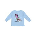 thumbnail image 1 of Inktastic Graffiti Paint Splatter T-rex Boys or Girls Long Sleeve Toddler T-Shirt, 1 of 5