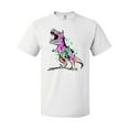 thumbnail image 1 of Inktastic Graffiti Paint Splatter T-Rex T-Shirt, 1 of 5