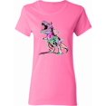 thumbnail image 1 of Inktastic Graffiti Paint Splatter T-rex Women's T-Shirt, 1 of 5
