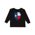 thumbnail image 1 of Inktastic Graffiti Texas State Flag Boys or Girls Long Sleeve Toddler T-Shirt, 1 of 5