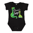 thumbnail image 1 of Inktastic Gram Boy Grandson Dinosaur Boys Baby Bodysuit, 1 of 5