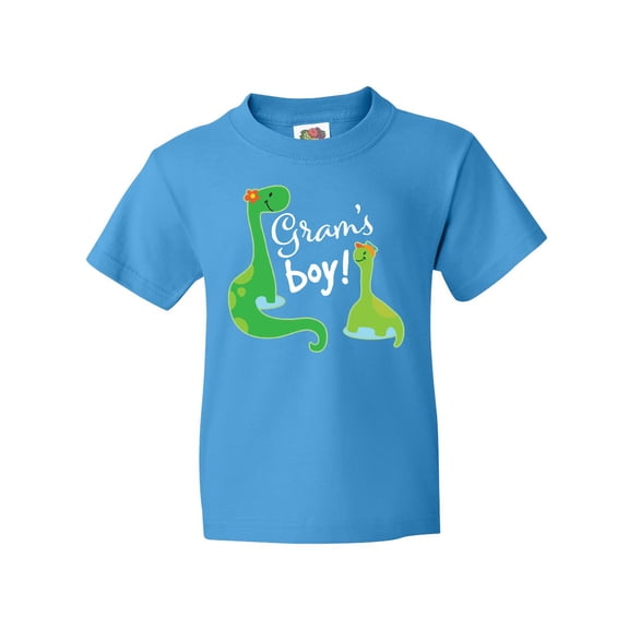 Inktastic Gram Boy Grandson Gift Dinosaur Youth T-Shirt