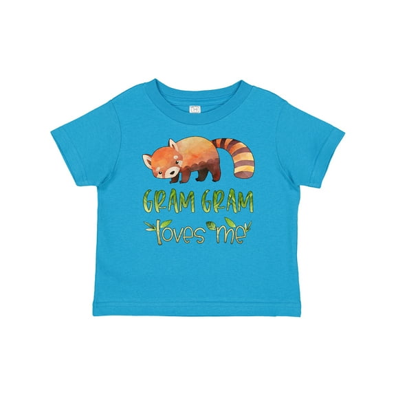 Inktastic Gram Gram Loves Me Cute Red Panda Boys or Girls Baby T-Shirt