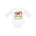 thumbnail image 1 of Inktastic Gram Gram Loves Me Cute Red Panda Boys or Girls Long Sleeve Baby Bodysuit, 1 of 5