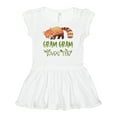 thumbnail image 1 of Inktastic Gram Gram Loves Me Cute Red Panda Girls Baby Dress, 1 of 5