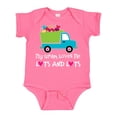 thumbnail image 1 of Inktastic Gram Loves Me Grandchild Truck Boys Baby Bodysuit, 1 of 5
