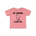 thumbnail image 1 of Inktastic Gramma Loves Me Girls Girls Baby T-Shirt, 1 of 5