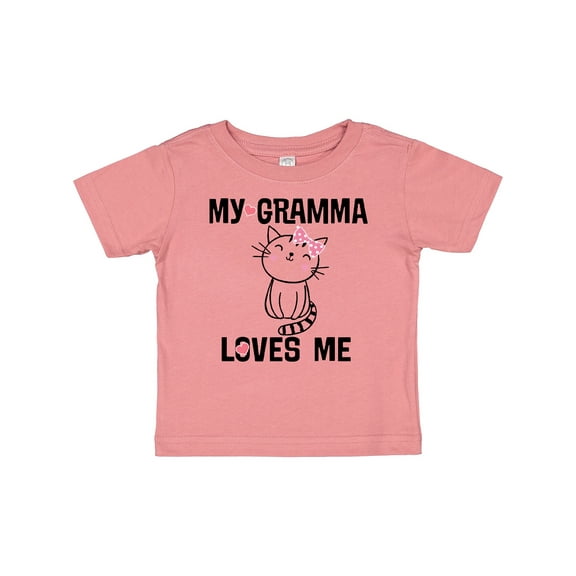Inktastic Gramma Loves Me Girls Girls Baby T-Shirt