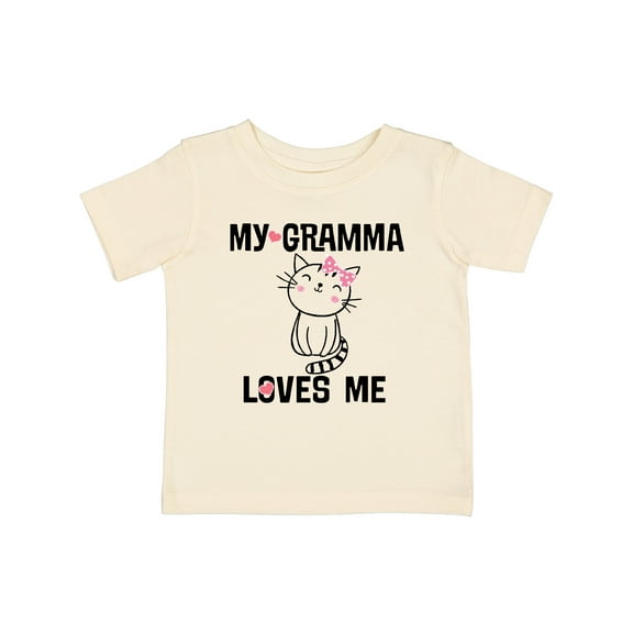 Inktastic Gramma Loves Me Girls Girls Baby T-Shirt