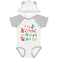 thumbnail image 1 of Inktastic Gramma and Grampa Love Me Boys or Girls Baby Bodysuit, 1 of 5