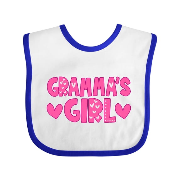 Inktastic Gramma's Granddaughter Gift Girls Baby Bib