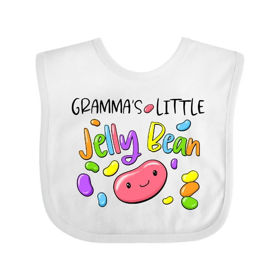 Inktastic Gramma's Little Jellybean Cute Easter Candy Boys or Girls Baby Bib