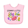 thumbnail image 1 of Inktastic Gramma's Little Jellybean Cute Easter Candy Boys or Girls Baby Bib, 1 of 4