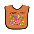 thumbnail image 1 of Inktastic Gramma's Little Jellybean Cute Easter Candy Boys or Girls Baby Bib, 1 of 4